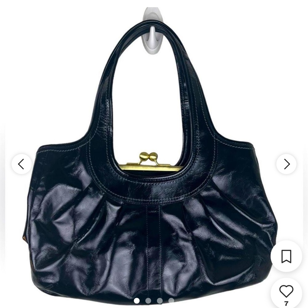 Coach patent leather Ergo handbag